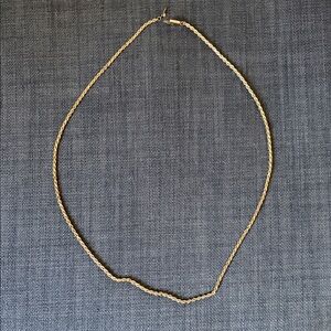 14k Rope Chain 24”, make an offer, approx 30g
